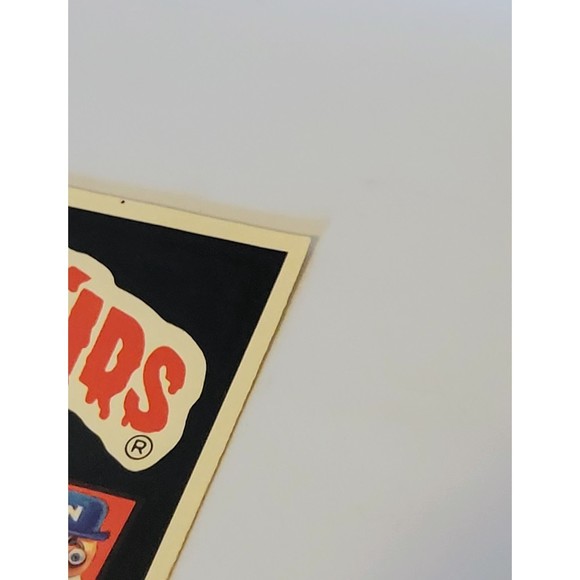 Vtg Garbage Pail Kids Topps 5x7 Giant Sticker #3 "GPKids Rule!" 1986 Rare. - Picture 3 of 6